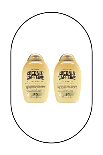 Anti-Hair Fall + Coconut Caffeine Strengthening Shampoo and Conditioner Anti-Hair Fall + Coconut Caffeine Strengthening Shampoo and Conditioner